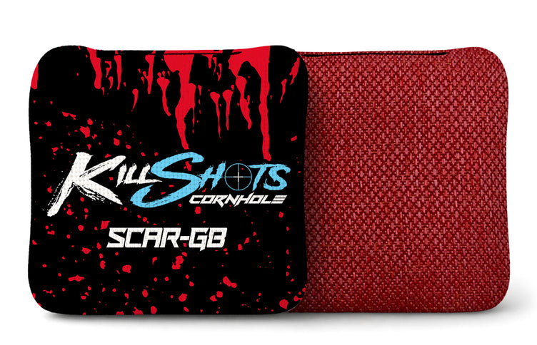Killshots Cornhole | Scar-G8 Series | Tournament Cornhole Bags | Limited Edition Designs