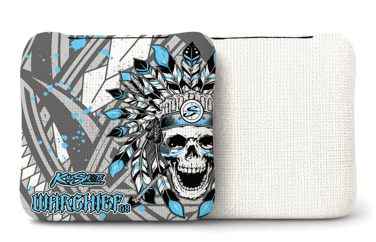 Killshots Cornhole | Warchief-G8 Series | Tournament Cornhole Bags | Limited Edition Designs