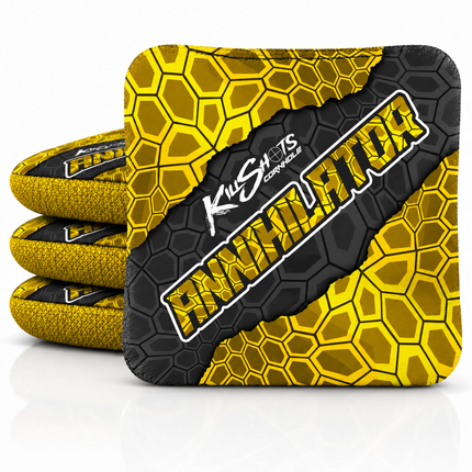 KSNS-ANNI-HXYW Hex Yellow hero — four bags