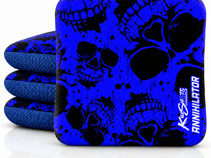 KSNS-ANNI-SKBL Skulls Blue hero — four bags