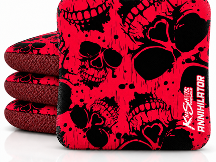 KSNS-ANNI-SKRD Skulls Red hero — four bags