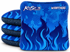 Flames Blue