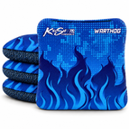 Flames Blue