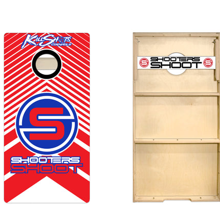 Killshots Cornhole "Arrow" Pro-Style Cornhole Boards