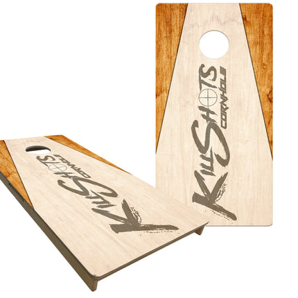 Killshots Cornhole | The Full Arsenal Bundle | Pro Style Boards + ACL Pro Cornhole Bags |