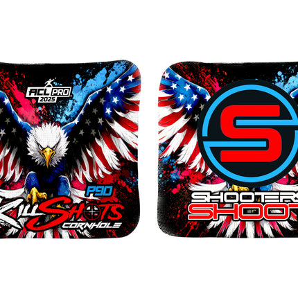 Killshots Cornhole | P90 Series | Limited Designs | 2025 ACL Pro Cornhole Bags