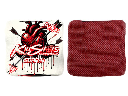 Killshots Cornhole | Scar-H Series | Limited Designs | 2025 ACL Pro Cornhole Bags