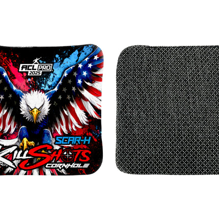 Killshots Cornhole | Scar-H Series | Limited Designs | 2025 ACL Pro Cornhole Bags