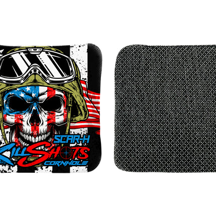 Killshots Cornhole | Scar-H Series | Limited Designs | 2025 ACL Pro Cornhole Bags