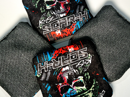 Killshots Cornhole | Scar-H Series | 2026 ACL COMP | Cornhole Bags | Limited Edition Designs