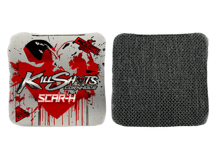 Killshots Cornhole | Scar-H Series | Limited Designs | 2025 ACL Pro Cornhole Bags