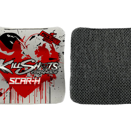 Killshots Cornhole | Scar-H Series | Limited Designs | 2025 ACL Pro Cornhole Bags