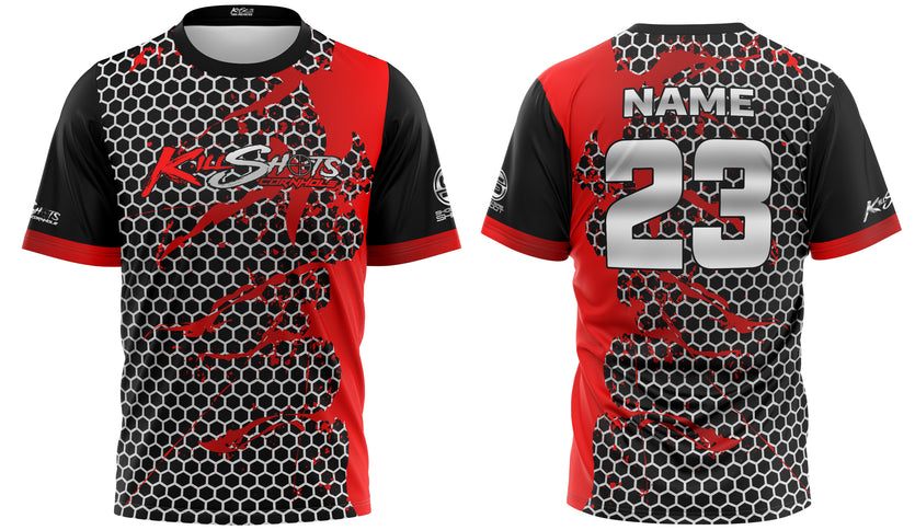 Killshots Cornhole Sublimated Premium Sports Jersey - "Splatter"