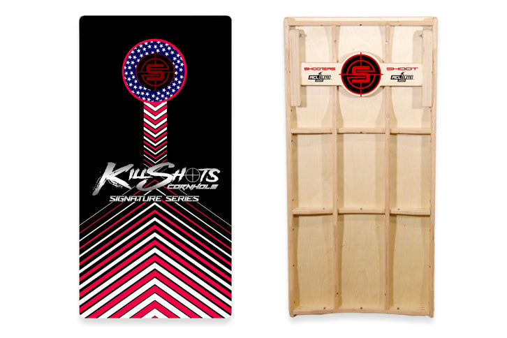 Killshots Cornhole | ACL Elite | Cornhole Boards | USA Signature Series