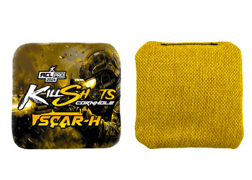 Killshots Cornhole | Scar-H Series | Limited Designs | 2024 ACL Pro Cornhole Bags