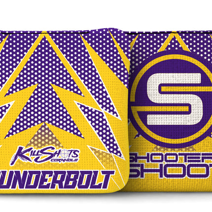 Killshots Cornhole | Thunderbolt Series | Premium Cornhole Bags | Limited Edition