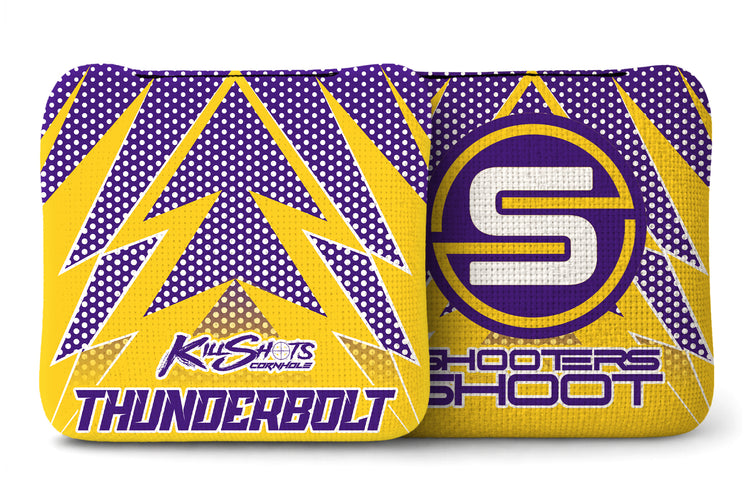 Killshots Cornhole | Thunderbolt Series | Premium Cornhole Bags | Limited Edition