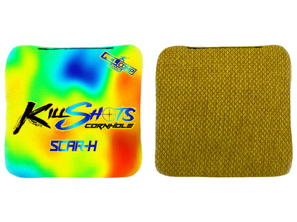 Killshots Cornhole | Scar-H Series | 2026 ACL COMP | Cornhole Bags | Limited Edition Designs