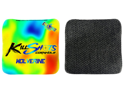 Killshots Cornhole | Wolverine Series | 2026 ACL PRO | Cornhole Bags | Limited Edition Designs