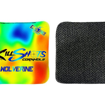 Killshots Cornhole | Wolverine Series | 2026 ACL PRO | Cornhole Bags | Limited Edition Designs