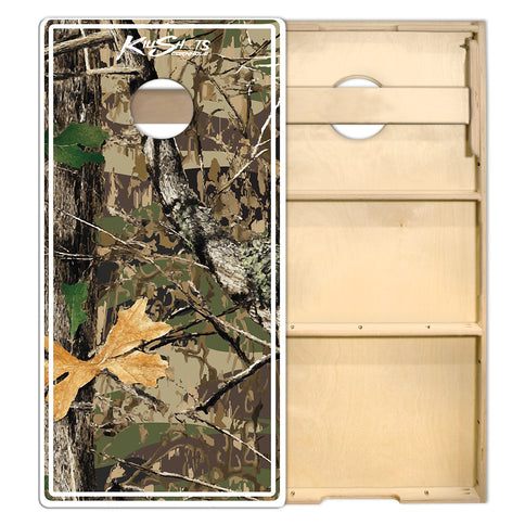 Killshots Cornhole | Select Series | Cornhole Boards | Tree Camo