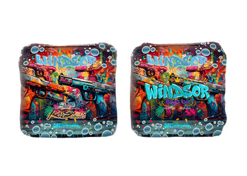 Killshots Cornhole x Windsor Bags Co. | 357 Series | Limited "Vandalism" | 2024 ACL Pro Cornhole Bags