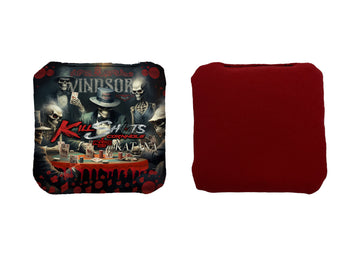 Killshots Cornhole x Windsor Bags Co. | Katana Series | Limited "Deadman's Hand" | 2024 ACL Pro Cornhole Bags