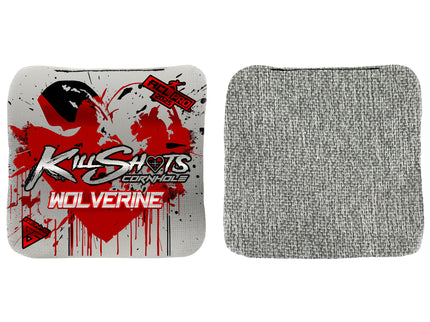 Killshots Cornhole | Wolverine Series | Limited Designs | 2025 ACL Pro Cornhole Bags