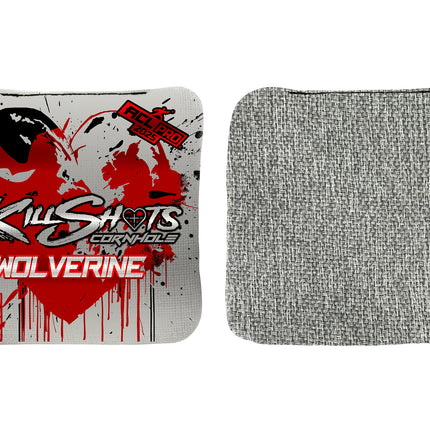 Killshots Cornhole | Wolverine Series | Limited Designs | 2025 ACL Pro Cornhole Bags