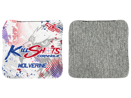Killshots Cornhole | Wolverine Series | 2026 ACL PRO | Cornhole Bags | Limited Edition Designs