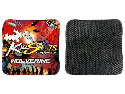 Killshots Cornhole | Wolverine Series | 2026 ACL PRO | Cornhole Bags | Limited Edition Designs