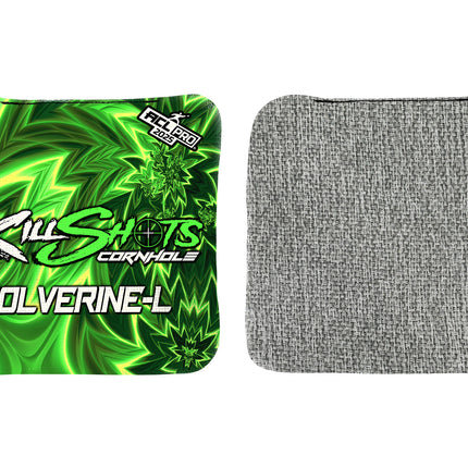 Killshots Cornhole | Wolverine-L Series | Limited Designs | 2025 ACL Pro Cornhole Bags