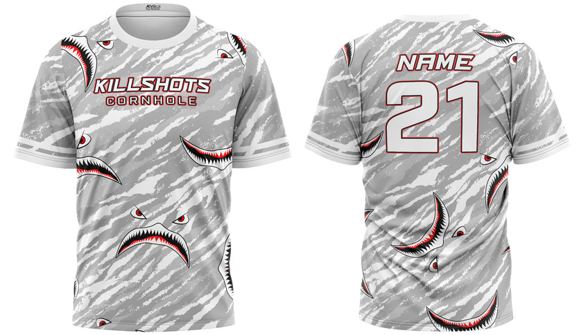 Killshots Cornhole Sublimated Premium Sports Jersey - "Warface"