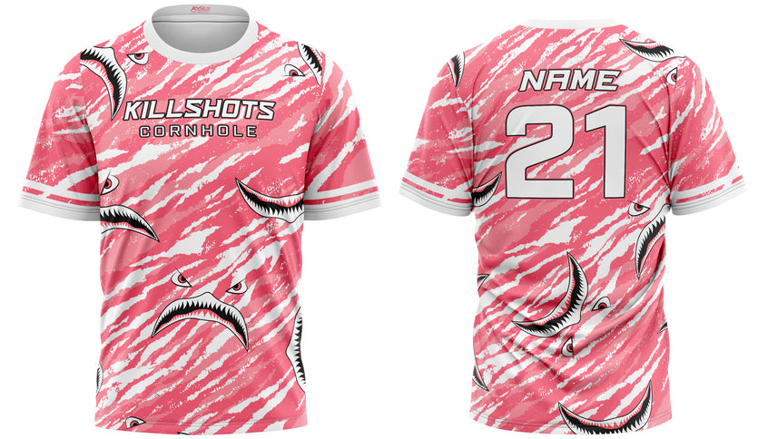 Killshots Cornhole Sublimated Premium Sports Jersey - "Warface"