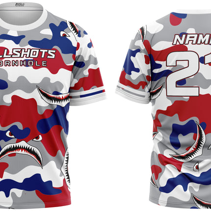 Killshots Cornhole Sublimated Premium Sports Jersey - "Warface"