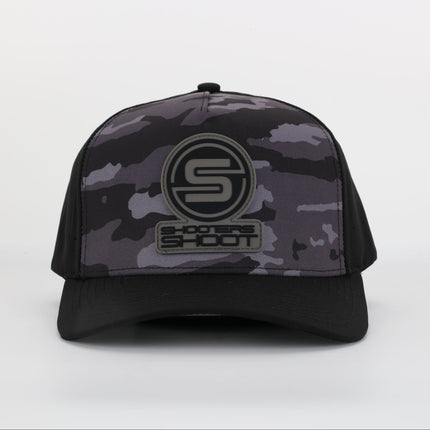 Killshots Cornhole 5 Panel Round-Bill Snap-Back "Assault" Hat - Camo