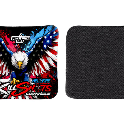 Killshots Cornhole | Hellfire Series | Limited Edition | 2025 ACL Pro Cornhole Bags