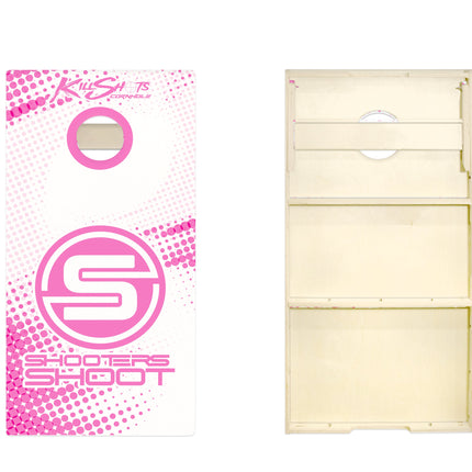 Killshots Cornhole "Polka Dot Swirl" Pro-Style Cornhole Boards