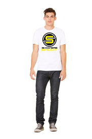 White Black/Yellow Logo